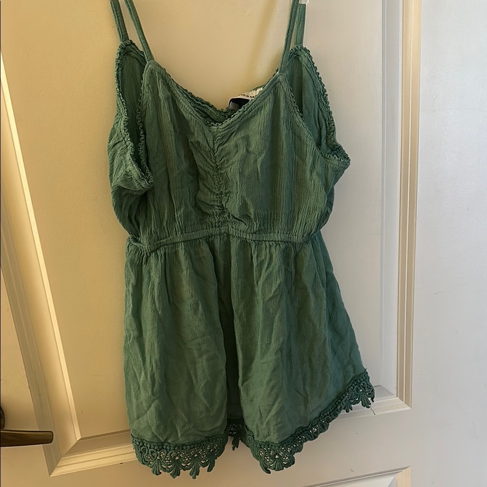 Green Women's Swim Coverup